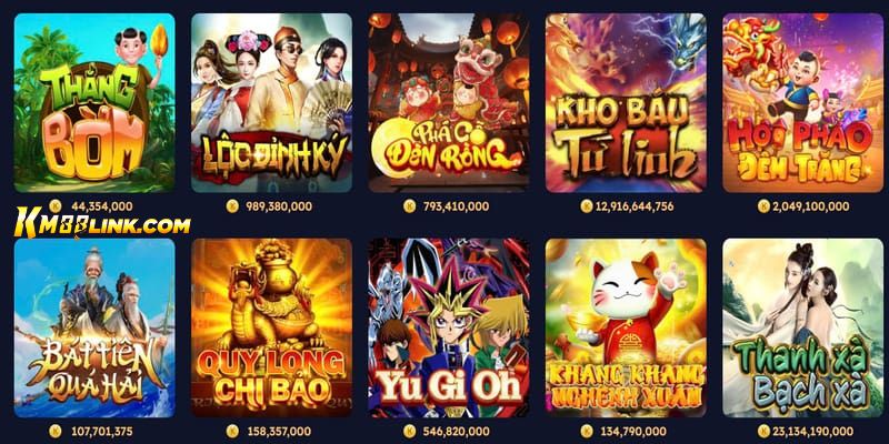 Giới thiệu chi tiết sảnh game nổ hũ KM88